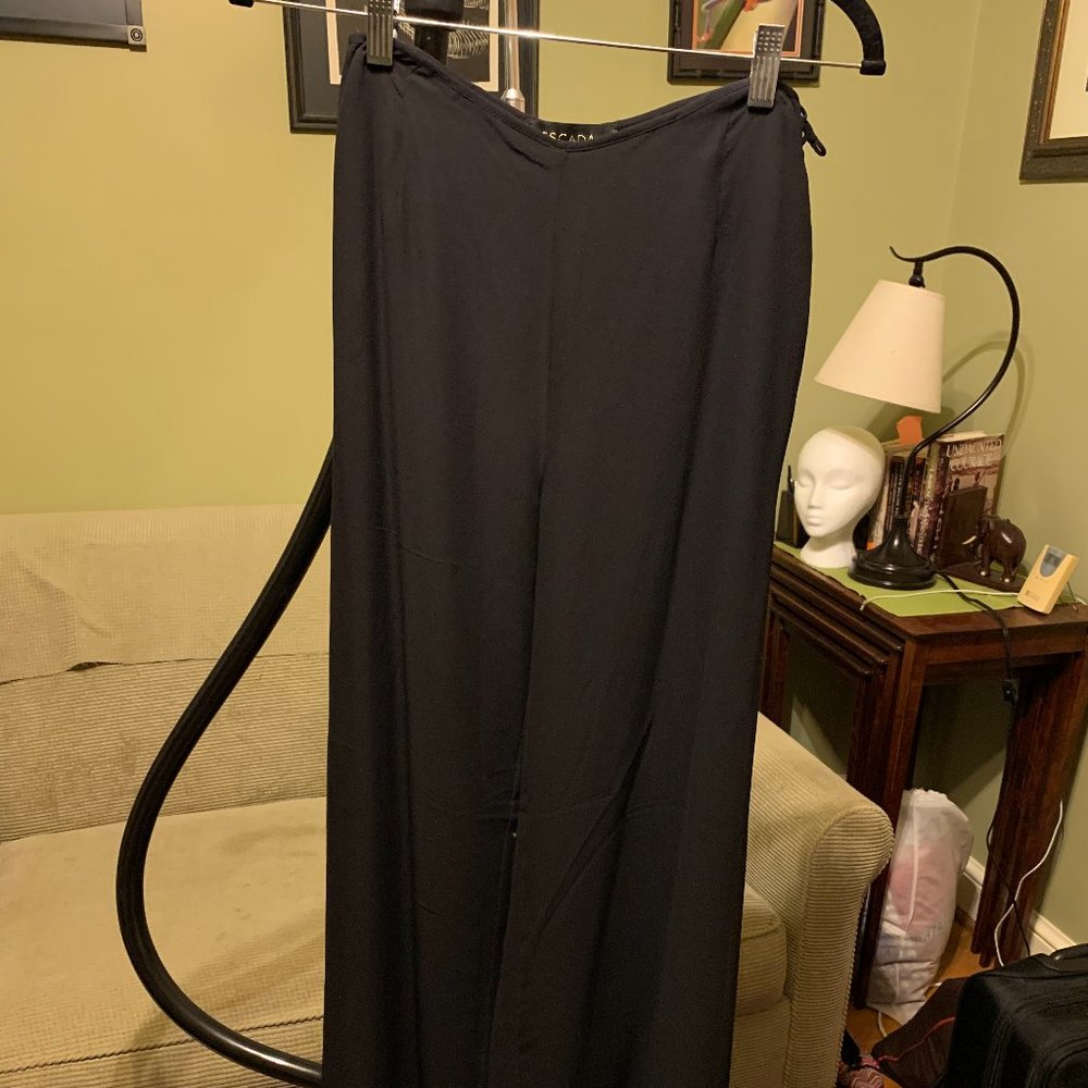EUC Black Escada evening pant sz 34 - Picture 2 of 11